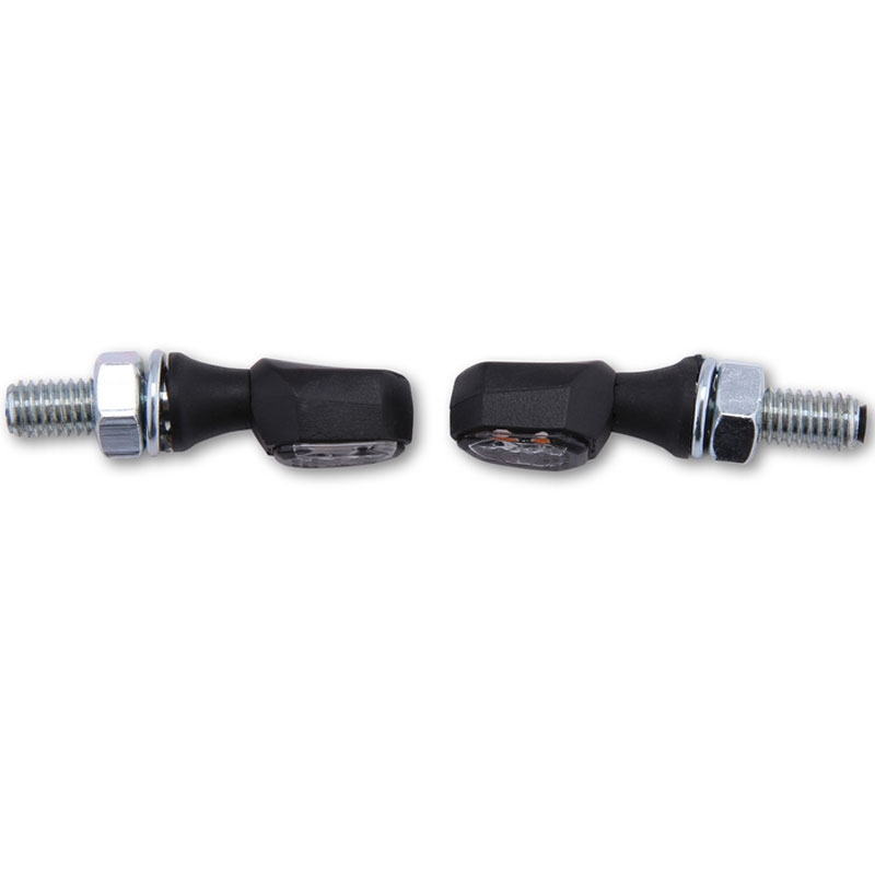 Kierunkowskazy motocyklowe Highsider Smart Crumb LED czarno-dymne