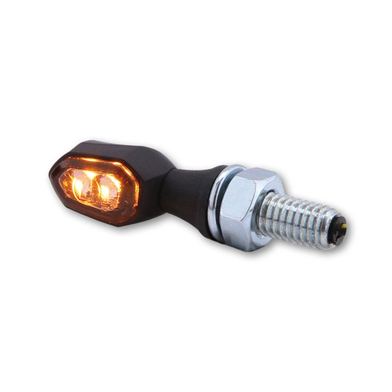 Kierunkowskazy motocyklowe Highsider Smart Crumb LED czarno-dymne
