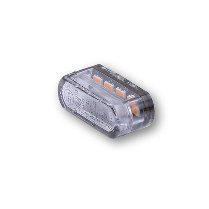 Kierunkowskazy motocyklowe Highsider Smart Module 1 Pro LED dymno-szare