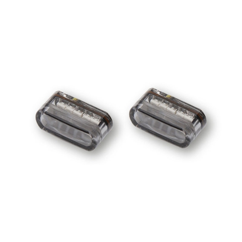 Kierunkowskazy motocyklowe Highsider Smart Module 1 LED dymno-szare