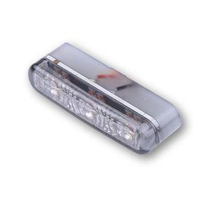 Kierunkowskazy motocyklowe Highsider Smart Shorty 2 Pro Module 3w1 dymno-szare