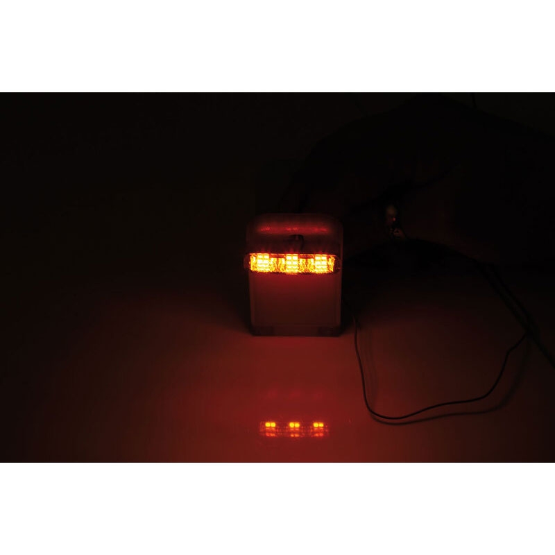 Kierunkowskazy motocyklowe Highsider Smart Shorty 2 Pro Module 3w1 dymno-szare