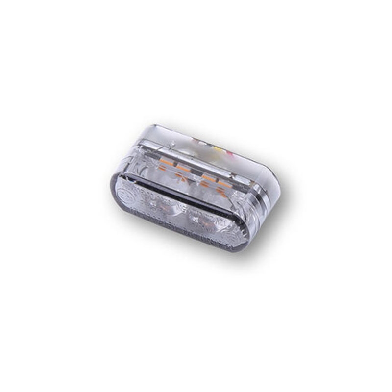 Kierunkowskazy motocyklowe Highsider Smart Module 1 Pro LED 3w1 dymno-szare