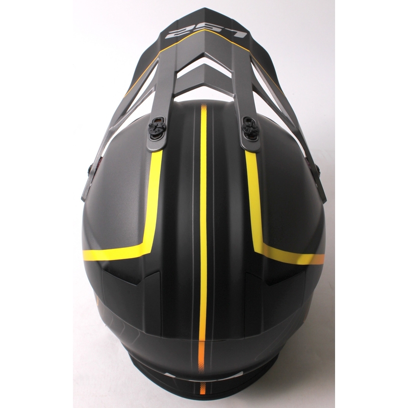 Kask enduro LS2 MX436 Pioneer Element czarny matowy - II. jakość