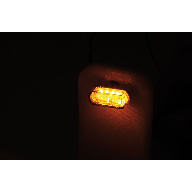 Kierunkowskazy motocyklowe Highsider Smart Module 1 Pro LED 3w1 dymno-szare