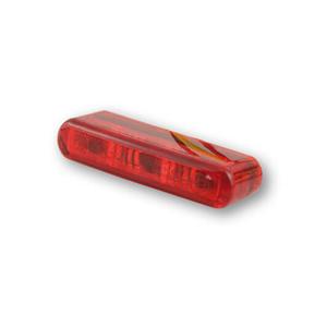 Tylna lampa motocyklowa Highsider Smart Shorty 2 Pro czerwona