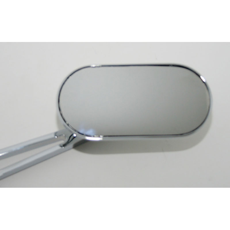 Lusterko wsteczne Highsider Smart Oval lewe/prawe chrom