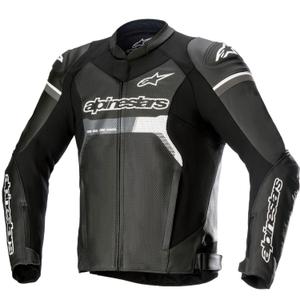 Kurtka motocyklowa skórzana Alpinestars GP Force Airflow czarna