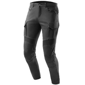 Jeansy motocyklowe Ozone Faster TP czarne