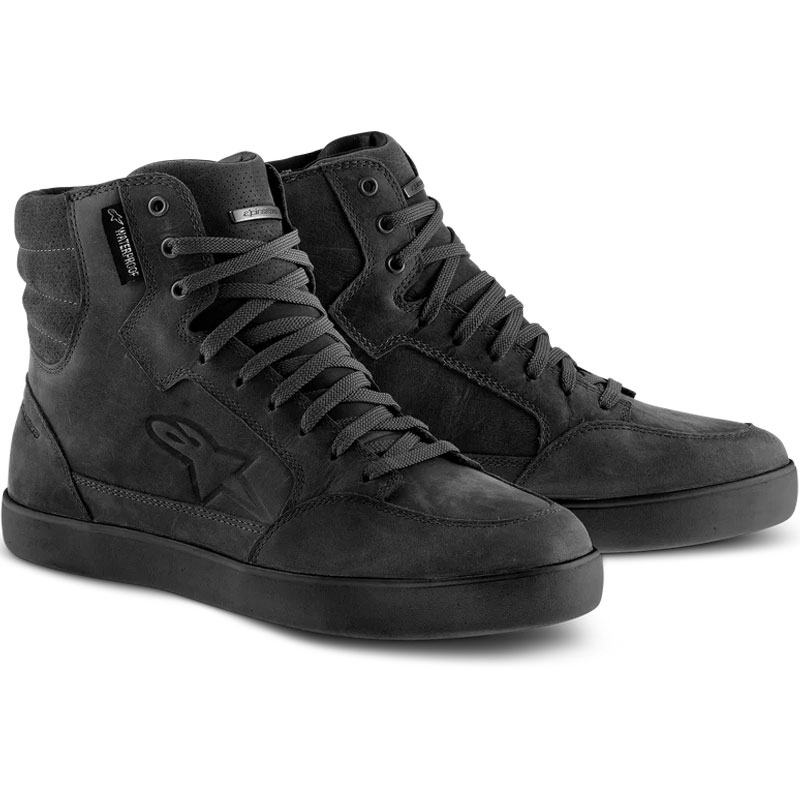 Wodoodporne buty motocyklowe Alpinestars J-6 w kolorze czarnym