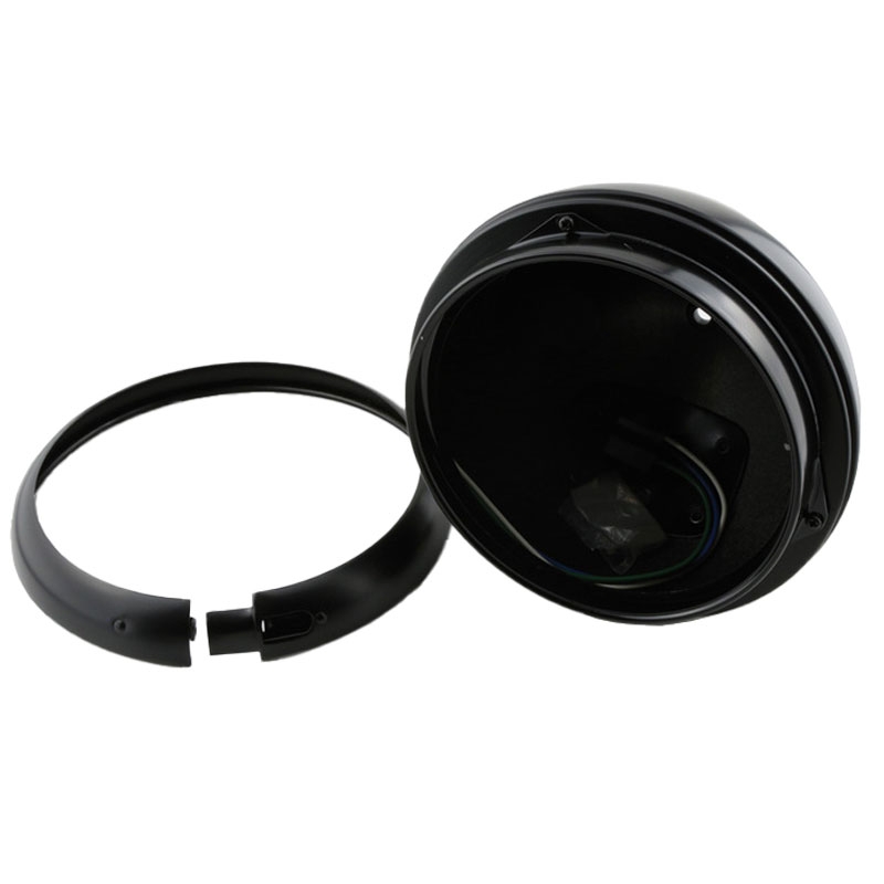 Obudowa reflektora Highsider Smart HD-Style 7 cali, matowa czerń