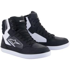 Buty motocyklowe Alpinestars J-6 Wodoodporne 2025 czarno-białe