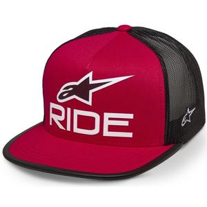 Czapka Alpinestars Ride 4.0 ER czerwono-czarno-biała
