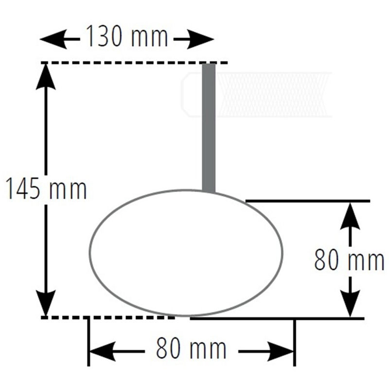 Lusterko wsteczne Highsider Smart Bar End, lewe/prawe, czarne