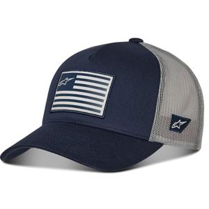 Kapelusz Alpinestars Flag Snap w kolorze niebiesko-szarym