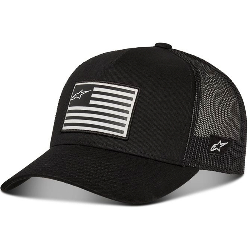 Czapka Alpinestars Flag Snap w kolorze czarnym
