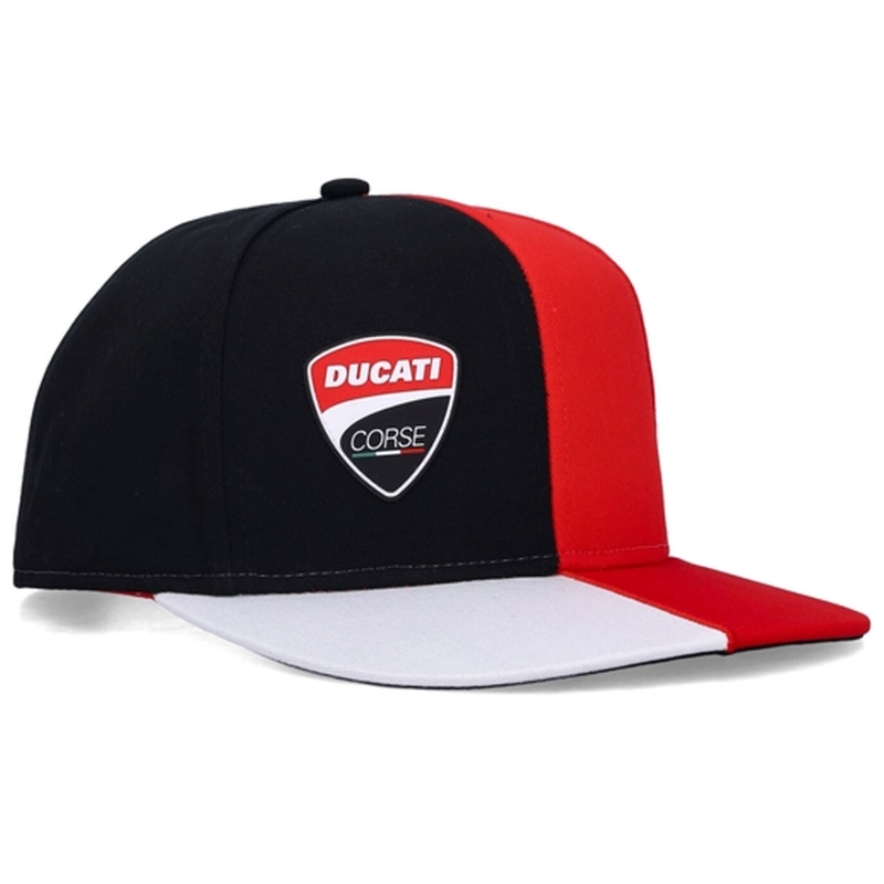 Ducati Flat Cap czerwono-czarno-biały wyprzedaż