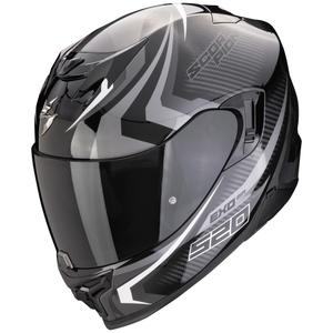 Integrální helma na motorku Scorpion EXO-520 EVO AIR TERRA černo-stříbrno-bílá