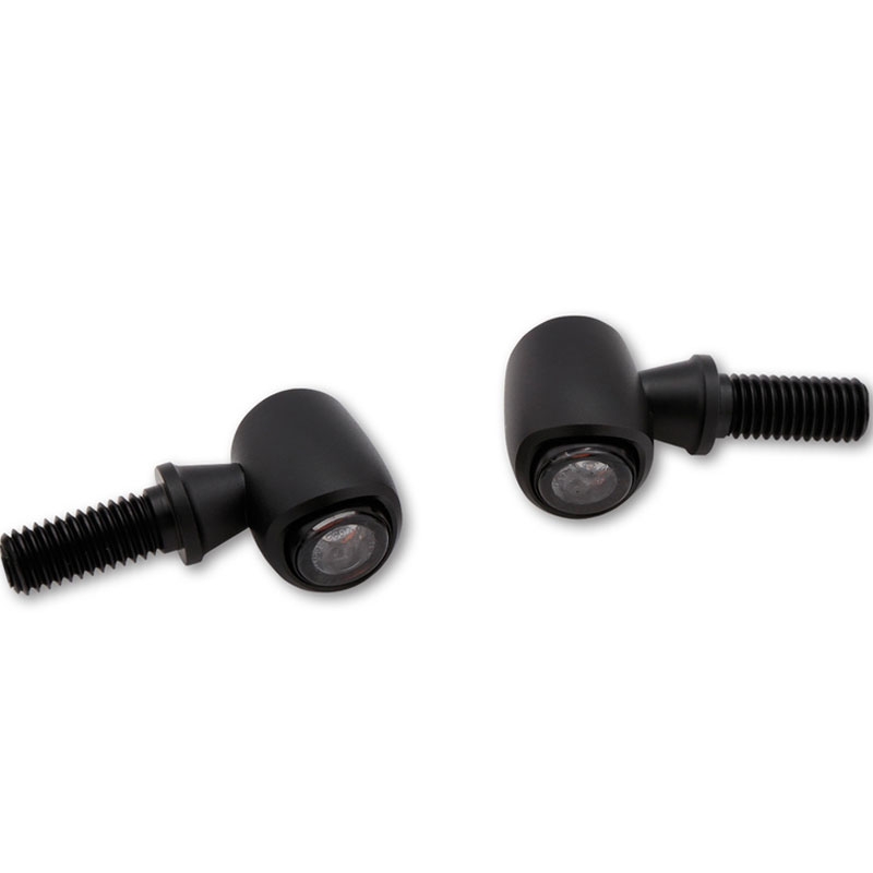 Wskaźniki LED Highsider Nova LED Indicator matowo-czarne 2 szt.