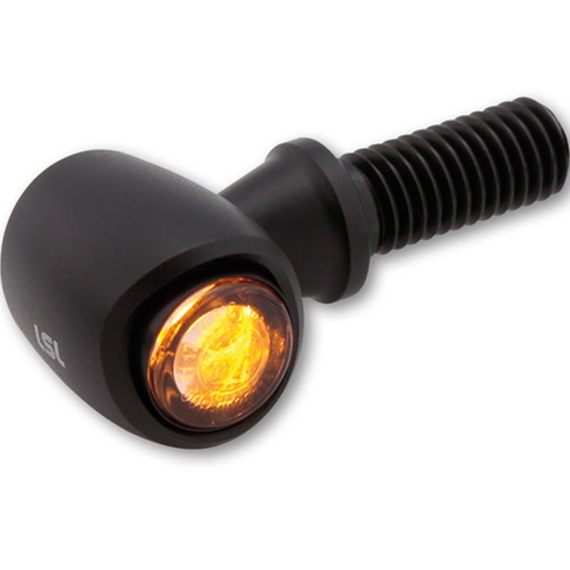 Wskaźniki LED Highsider Nova LED Indicator matowo-czarne 2 szt.
