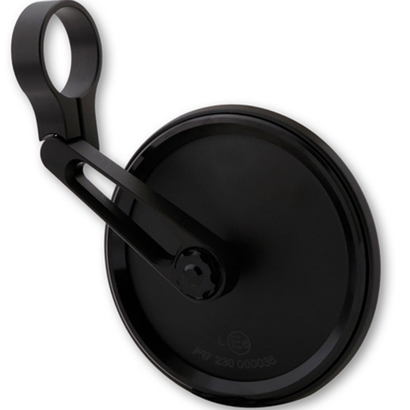 Lusterka na końcówki kierownicy Highsider PRO Nova-Run krótkie czarne 2 szt.