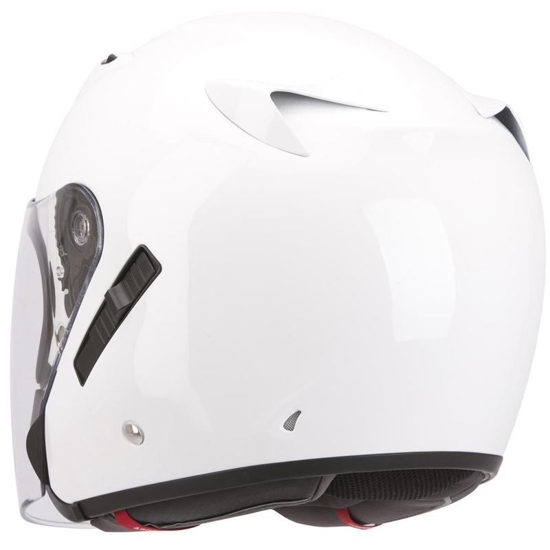 Otwarty kask motocyklowy Scorpion EXO-220 biały wyprzedaż