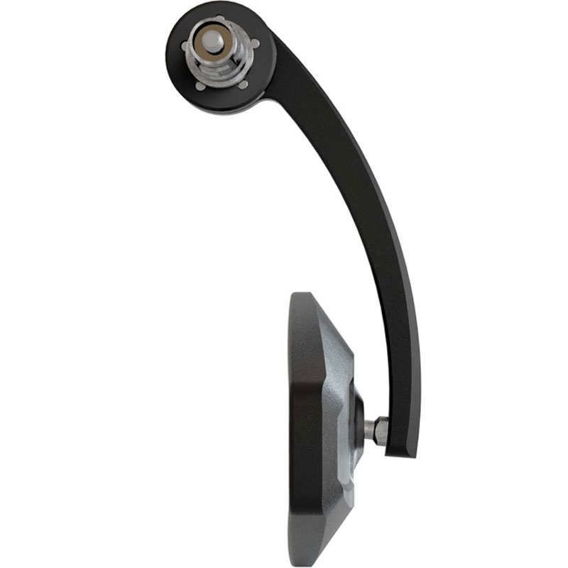 Lusterko na końcówkę kierownicy Highsider Booster 2 EVO czarne