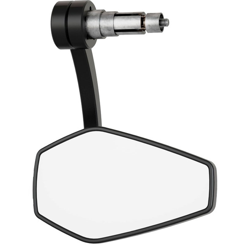 Lusterko na końcówkę kierownicy Highsider Booster 2 EVO czarne