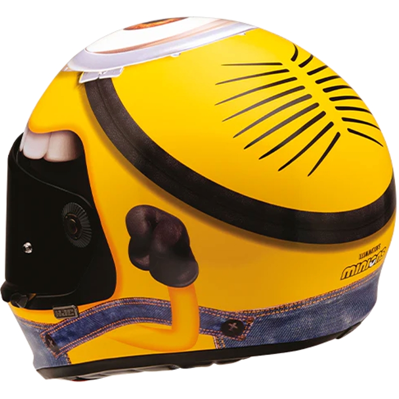 Kask motocyklowy integralny HJC V10 Stuart Minions MC3 żółto-niebieski