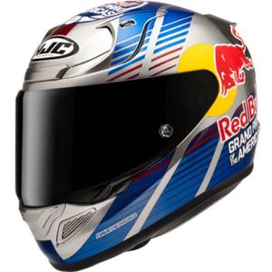 Kask motocyklowy integralny HJC RPHA 12 Red Bull Austin GP II MC21 niebiesko-szary