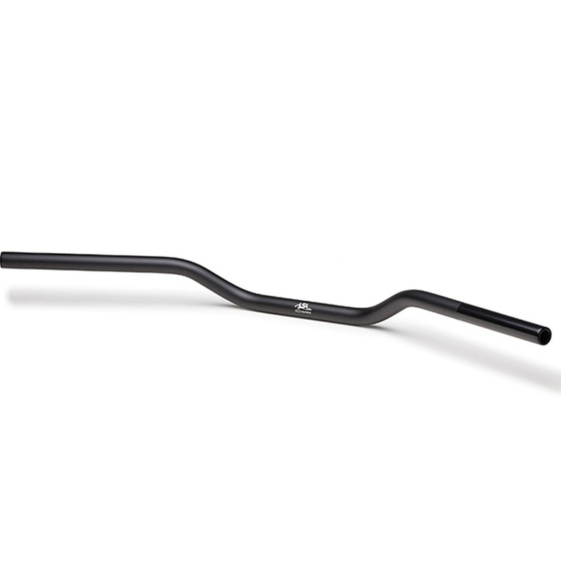 Kierownica Highsider Superbike A01, czarna, piaskowana, aluminiowa