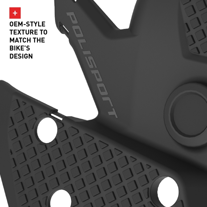 Frame protector POLISPORT PERFORMANCE Black
