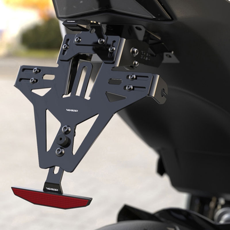 Uchwyt na tablicę rejestracyjną z podświetleniem Highsider Akron RS PRO Ducati czarny