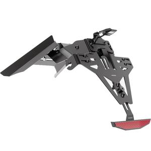 Uchwyt na tablicę rejestracyjną z podświetleniem Highsider License Akron RS PRO KTM 1290 SUPER DUKE GT ABS czarny