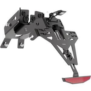 Uchwyt na tablicę rejestracyjną z podświetleniem Highsider License Akron RS PRO KTM 690 SMC R czarny