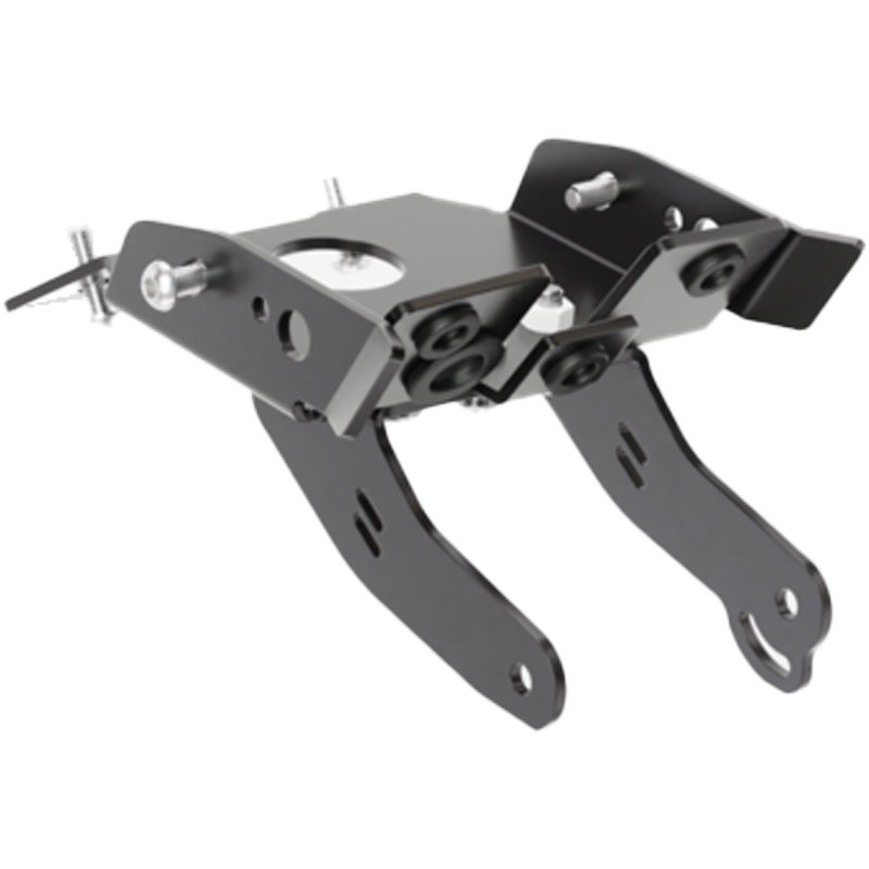 Uchwyt na tablicę rejestracyjną z podświetleniem Highsider License Akron RS PRO KTM 690 SMC R czarny