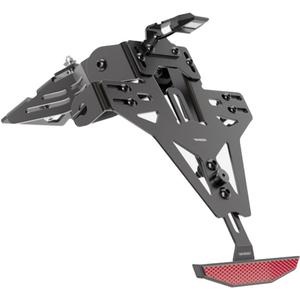 Uchwyt tablicy rejestracyjnej z podświetleniem Highsider Akron RS PRO Honda CBR 650 F czarny
