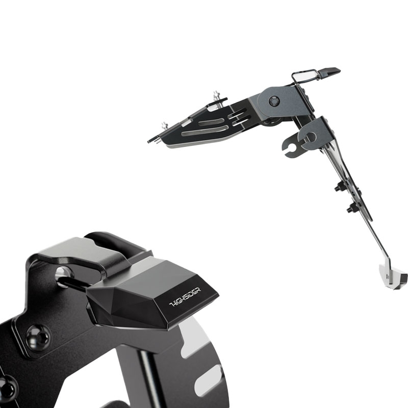 Uchwyt tablicy rejestracyjnej z podświetleniem Highsider Akron RS PRO Honda CBR 650 F czarny