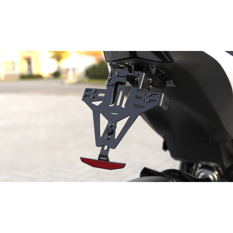 Uchwyt tablicy rejestracyjnej z podświetleniem Highsider Akron RS PRO Honda CBR 1000 RR czarny