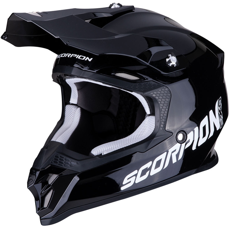 Motocrossowy kask Scorpion VX-16 Air czarny połysk
