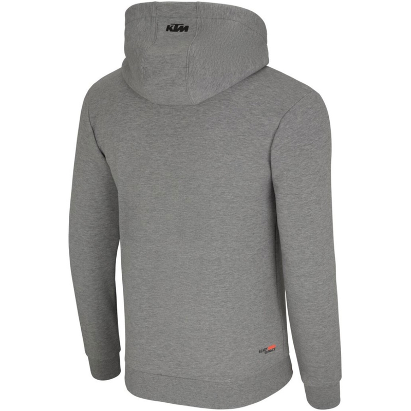 Bluza z kapturem KTM Essential w kolorze jasnoszarym melanż