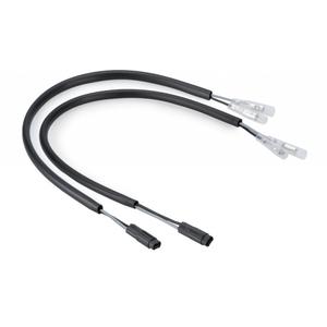 Plug&Play wiring kit for turn signals PUIG 20791N black front and rear