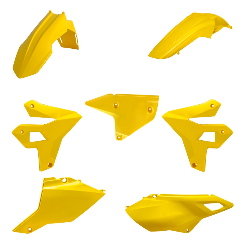 Plastic body kit POLISPORT restyling Yellow