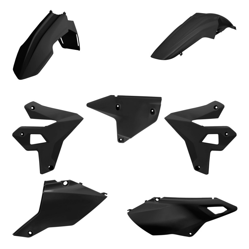 Plastic body kit POLISPORT restyling Black