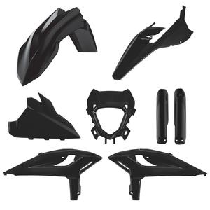 Plastic body kit POLISPORT 91596 Black