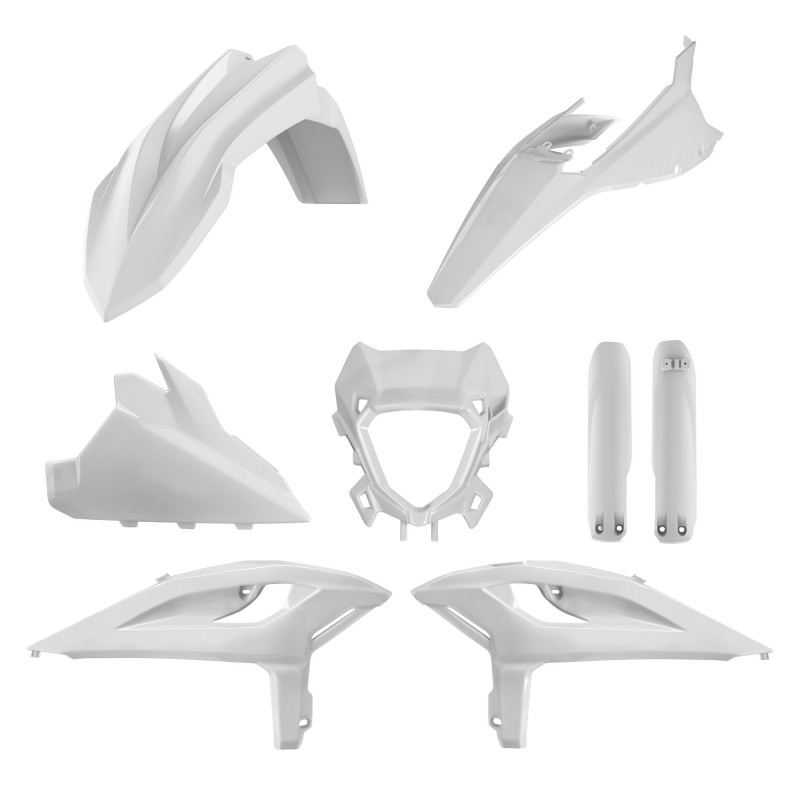 Plastic body kit POLISPORT White
