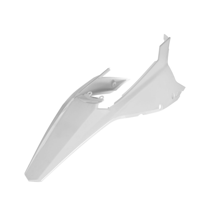 Rear Fender + Side Panels POLISPORT White