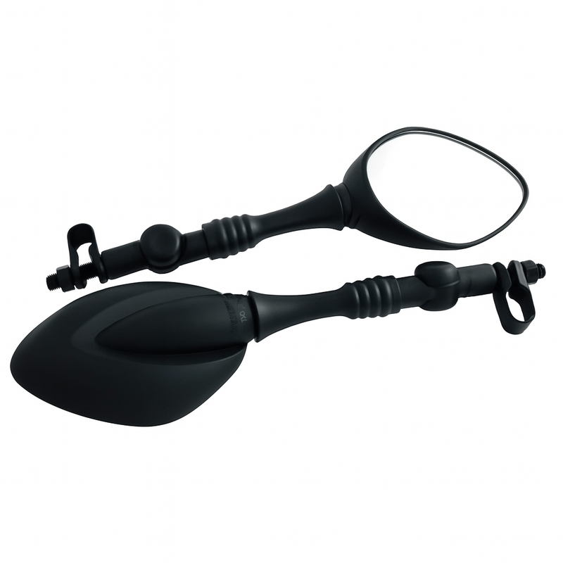 Lusterko wsteczne Highsider Smart z przegubem, czarne