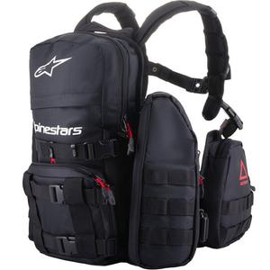 Plecak taktyczny Alpinestars Techdura czarno-biały 9 l