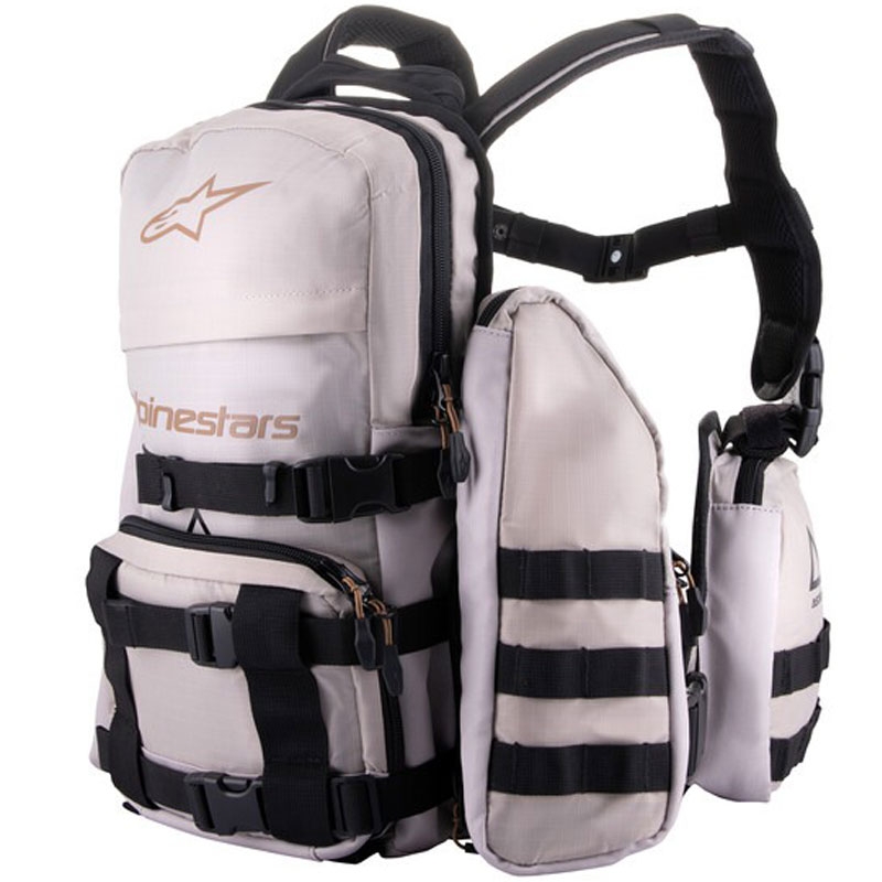 Plecak Alpinestars Techdura Tactical szaro-czarny 9 l
